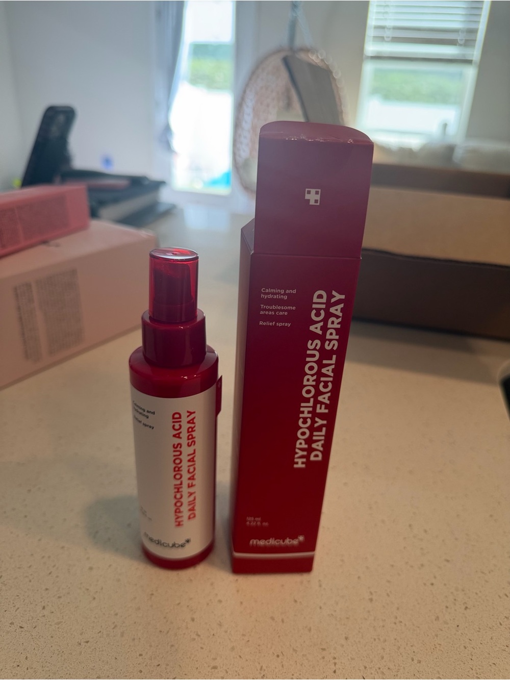Medicube Hypochlorous Acid Daily Facial Spray — Red